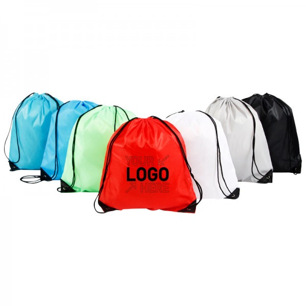 Polyester Drawstring Sport Backpacks