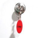 Oval Floater Keychain