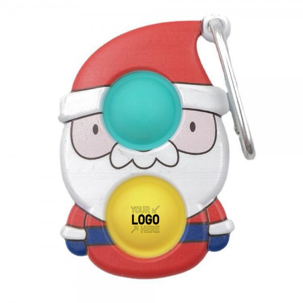 Christmas Push Bubble Pop Fidget Toy Sensory Squeeze