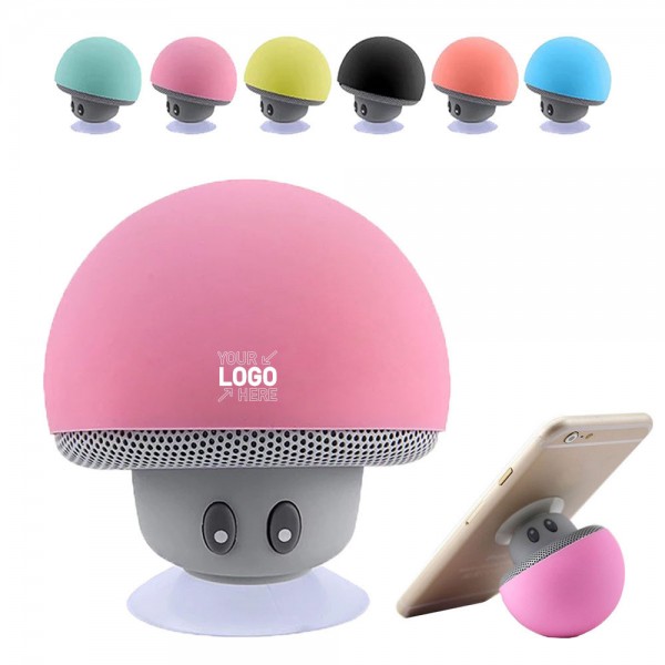 Mushroom Shape Bluetooth Speaker With Suction