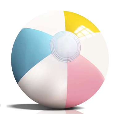 16" Rainbow Colored Inflatable Beach Balls 16" Rainbow Col...