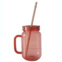 16OZ Single Layer Mason Straw Cups