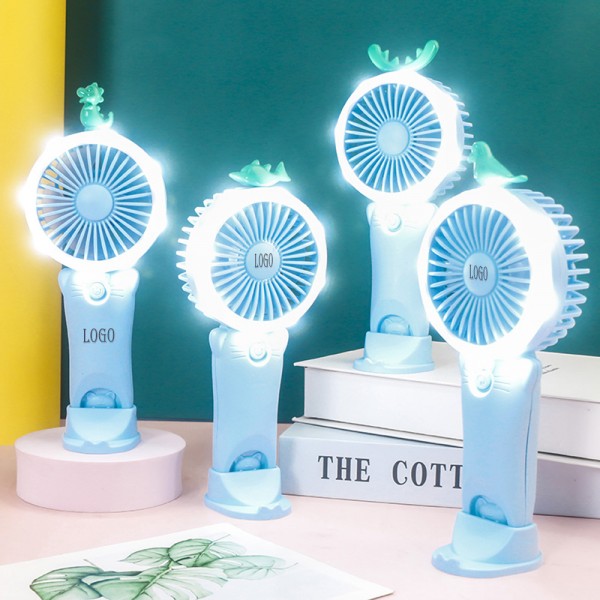 2 in 1 USB Night Light Fan