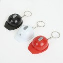 Safety Helmet LED Keychain W/ Bottle Opener