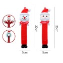 Christmas Santa Claus Pop Tube Decompression Toy with LED