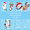 Christmas 242PCS Window Static Sticker Set