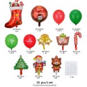 Christmas Mylar Balloon Set