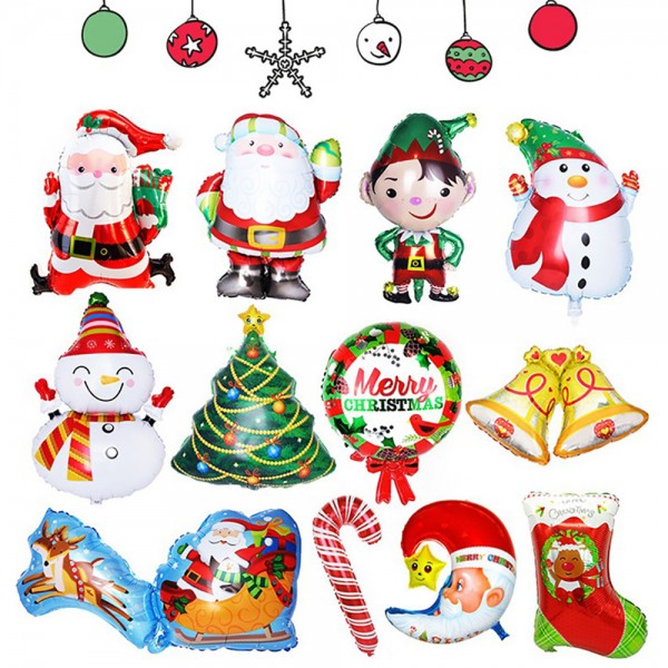 Christmas Party Decoration Mylar Balloon