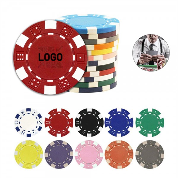 Portrait Premium Direct Print Poker Chips